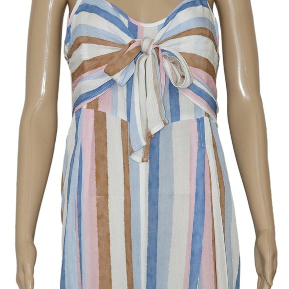 Old Khaki O Topaz Striped Jumpsuit Assorted Printed NWT L 16 - Picture 4 of 6